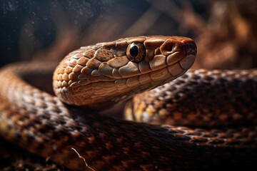 Fototapeta premium Eastern Brown Snake with Potent Venom