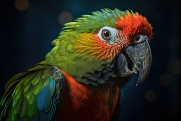 Fototapeta na wymiar Parrot Portrait