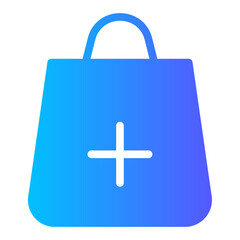 add to cart gradient icon