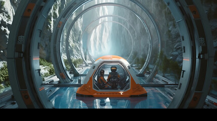 Futuristic Space Exploration