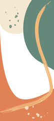 Abstract background.Design background for social media post, stories.Abstract shape with minimal design. Vector illustration. Design can be use for shop, fashion, blog.