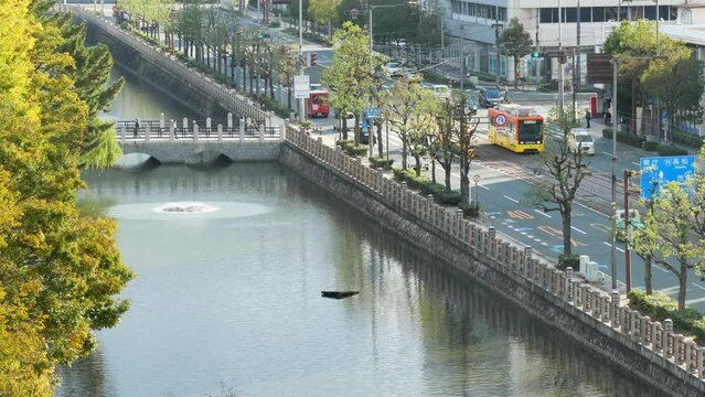 松山市の街　南堀端通り　