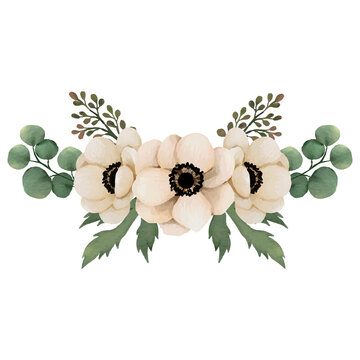 Flower Clip art Element Transparent Background