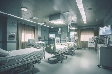 Hospitals and medical centers have a very characteristic professional photography ai generated