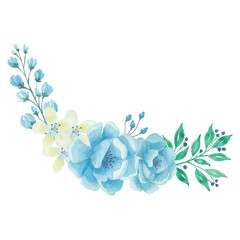 Flower bouquet, floral Clip art Element Transparent Background