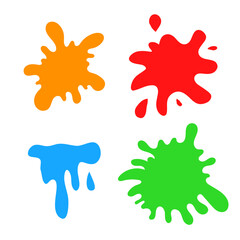 colored fluid design elements. fluid background for text. fluid icon and symbol design