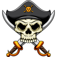 skull skull mascot character