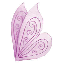 Unicorn wing Clip art Element Transparent Background