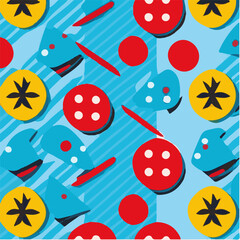 cute simple pad kra pao pattern, cartoon, minimal, decorate blankets, carpets, for kids, theme print design
