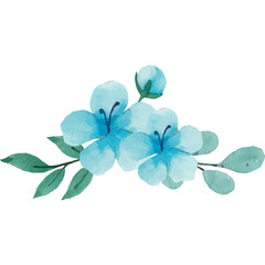 Flower Bouquet Clip art Element Transparent Background