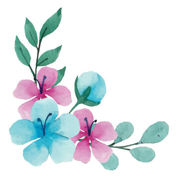 Flower Bouquet Clip art Element Transparent Background