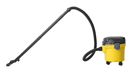 vacuum cleaner on transparent background. png file