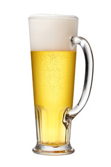 Beer glass isolated 