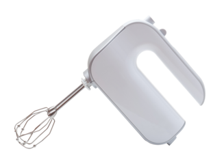 Electric food mixer isolated 