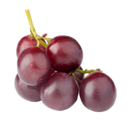 Red grape isolated 