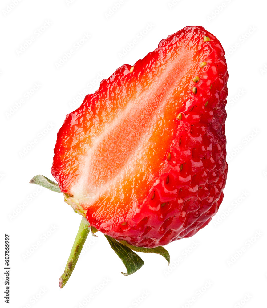 Wall mural Strawberries isolated 