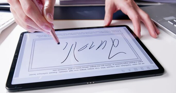 Contract E Signature