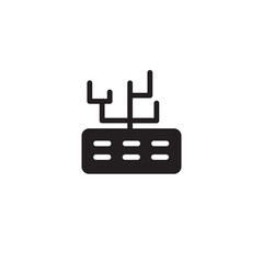 Decoration Flower Plant Solid Icon