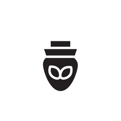Festival Lotus Pot Solid Icon