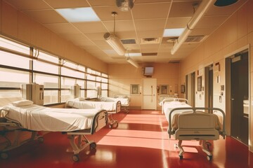 Hospitals and medical centers have a very characteristic professional photography ai generated