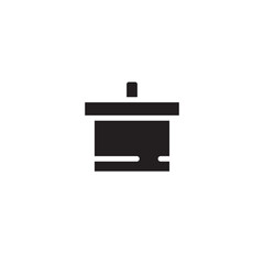 Kitchen Pan Pot Solid Icon