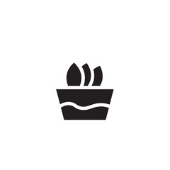 Pot Plant Gardening Solid Icon