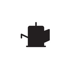 Fototapeta premium Teapot Kettle Pot Solid Icon