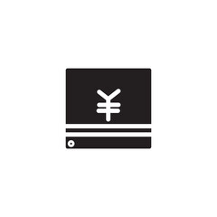 Chinese Currency Ecommerce Solid Icon