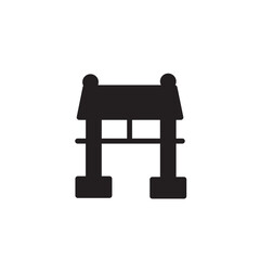 Chinese Japanese Religion Solid Icon