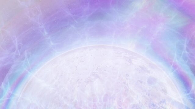 Ethereal New Earth Meditation visualization, video, animation, vertical, horizontal