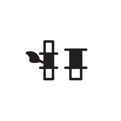 Bamboo Nature Plant Solid Icon