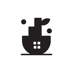 Bamboo Nature Plant Solid Icon