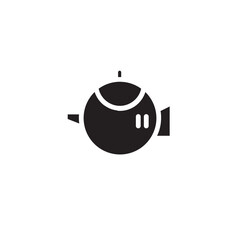 Pot Tea Drink Solid Icon