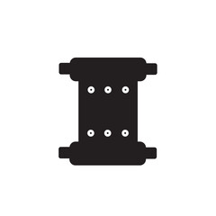 Banner Asian Oriental Solid Icon