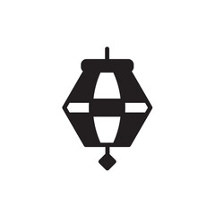 Chinese Classic Lantern Solid Icon