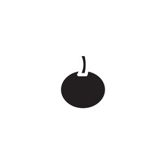 Chinese Food Fruit Solid Icon