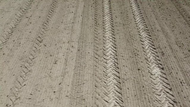 dried up fields due to climate change in the danube valley in bavaria