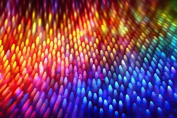 abstract blue or gold dot moving and growing connecting neural network. Technology background. Digital Big data transfer. Generative AI