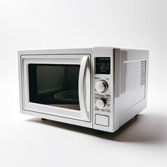 Fototapeta premium a white microwave