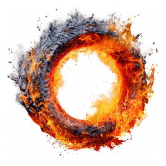 a circle of fire, ring of fire