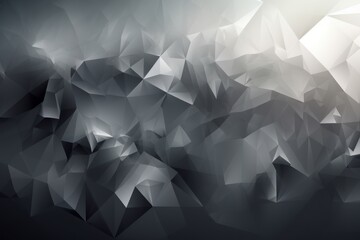 Abstract grey background with diamond shapes, Generative ai