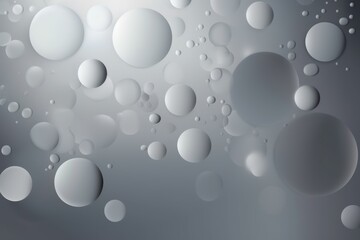 Abstract grey background with dots, generative ai