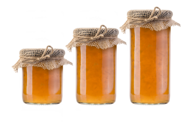 apricot jam jars