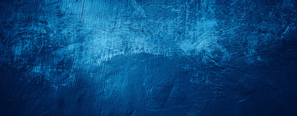 Abstract blue wall texture background