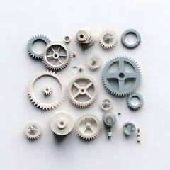 gears on the background