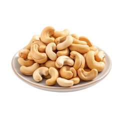 Fototapeta premium cashew nuts in a bowl created with Generative AI