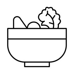 Salad Icon Design