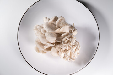 mushrooms on a plate