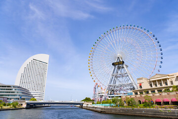 神奈川県横浜市　横浜みなとみらいの風景