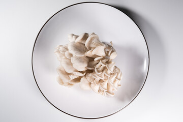 mushrooms on a plate